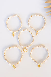 Heishi Bead Stretch Bracelet | Shop Bali Queen