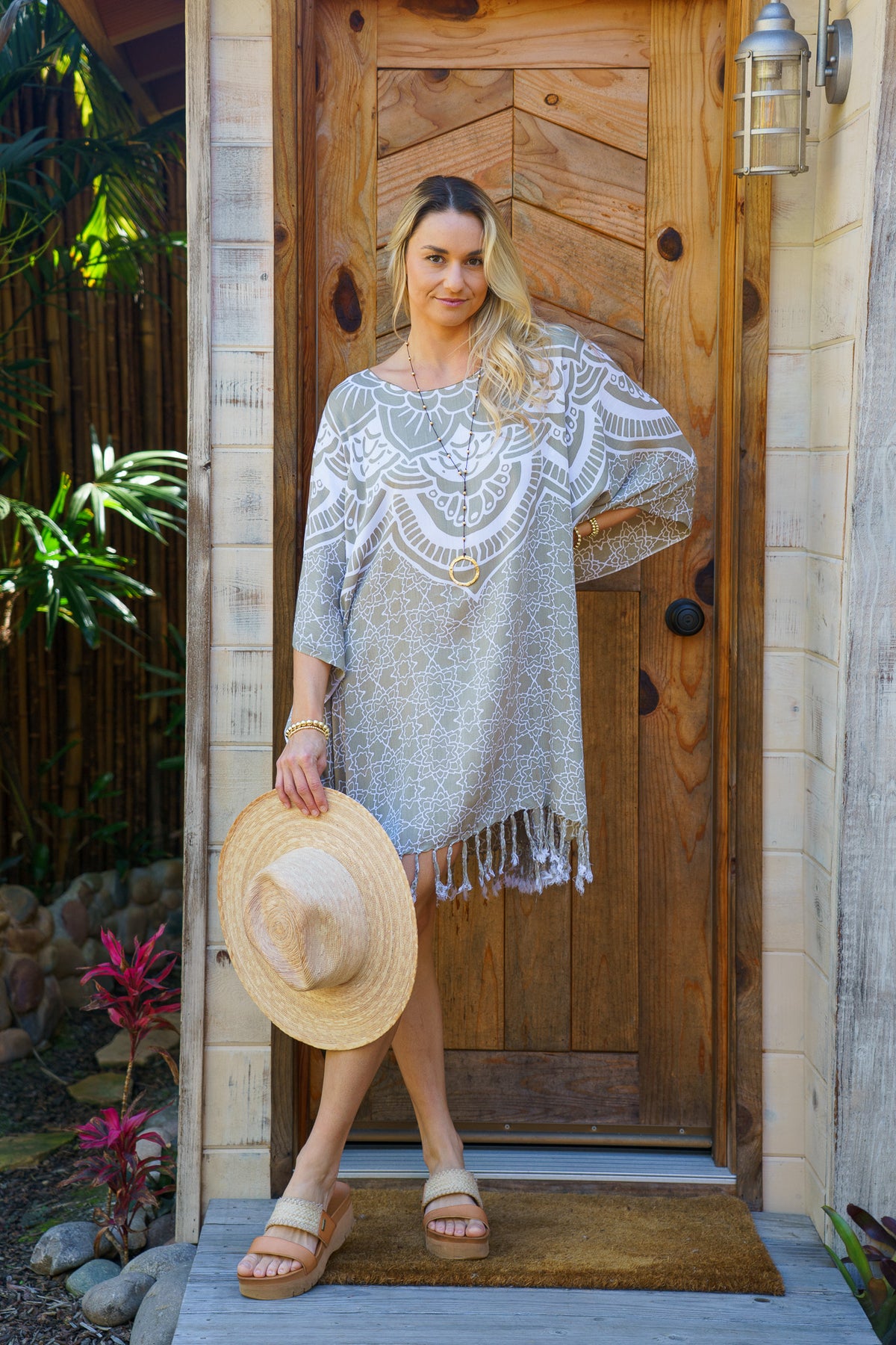 Mandala Short Caftan | Shop Bali Queen