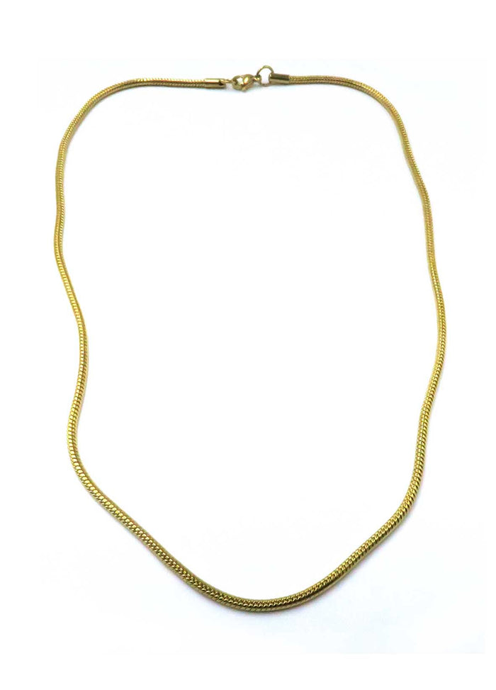 Gold Snake Chain Necklace | Shop Bali Queen
