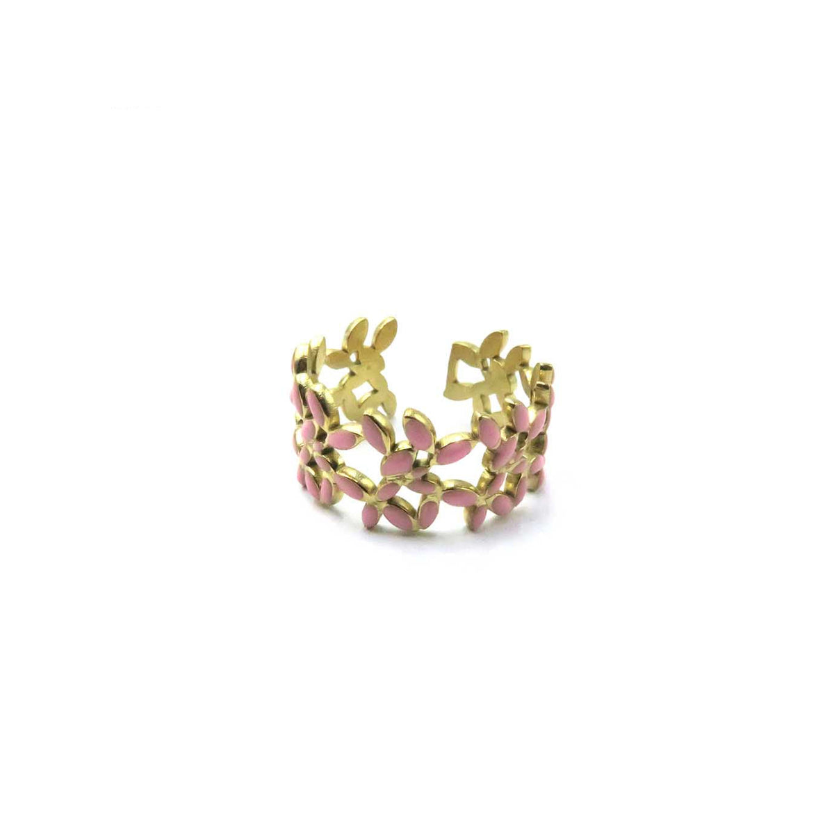 Pink Butterfly Garden Ring