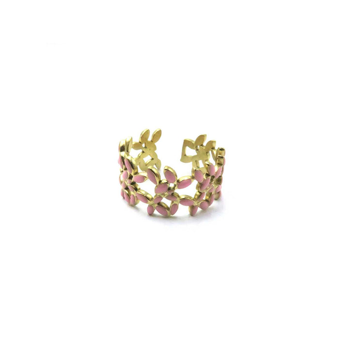 Pink Butterfly Garden Ring | Shop Bali Queen