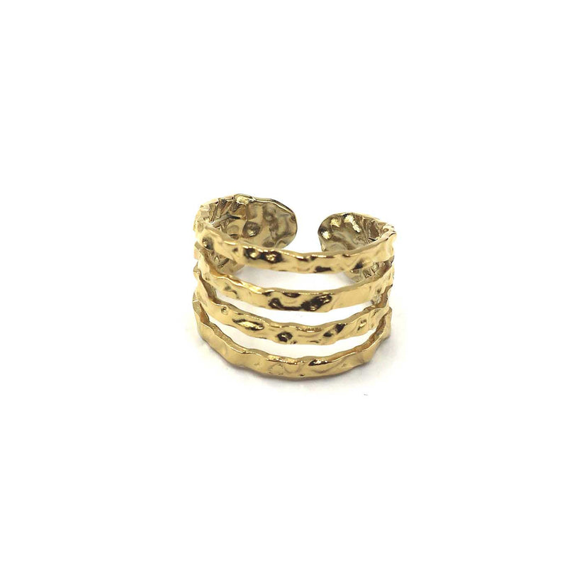 Hammered Tide Ring | Shop Bali Queen