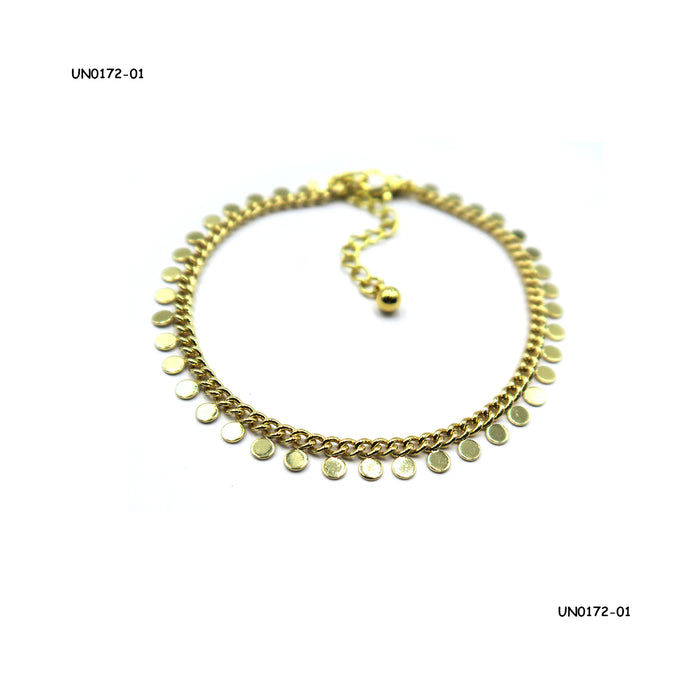 Disc Fringe Chain Bracelet | Shop Bali Queen