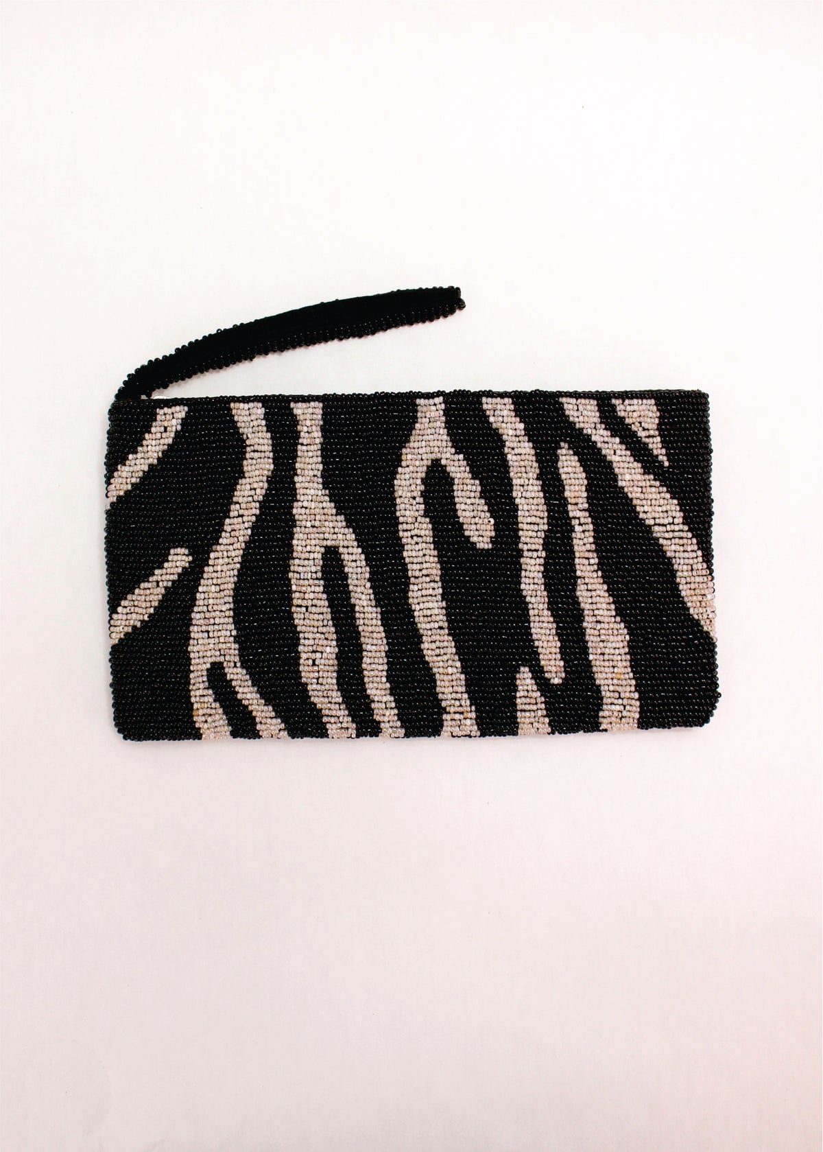 Zebra Beaded Clutch | Shop Bali Queen