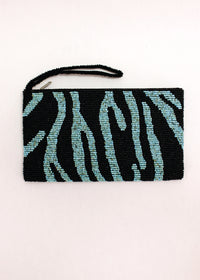 Zebra Beaded Clutch | Shop Bali Queen