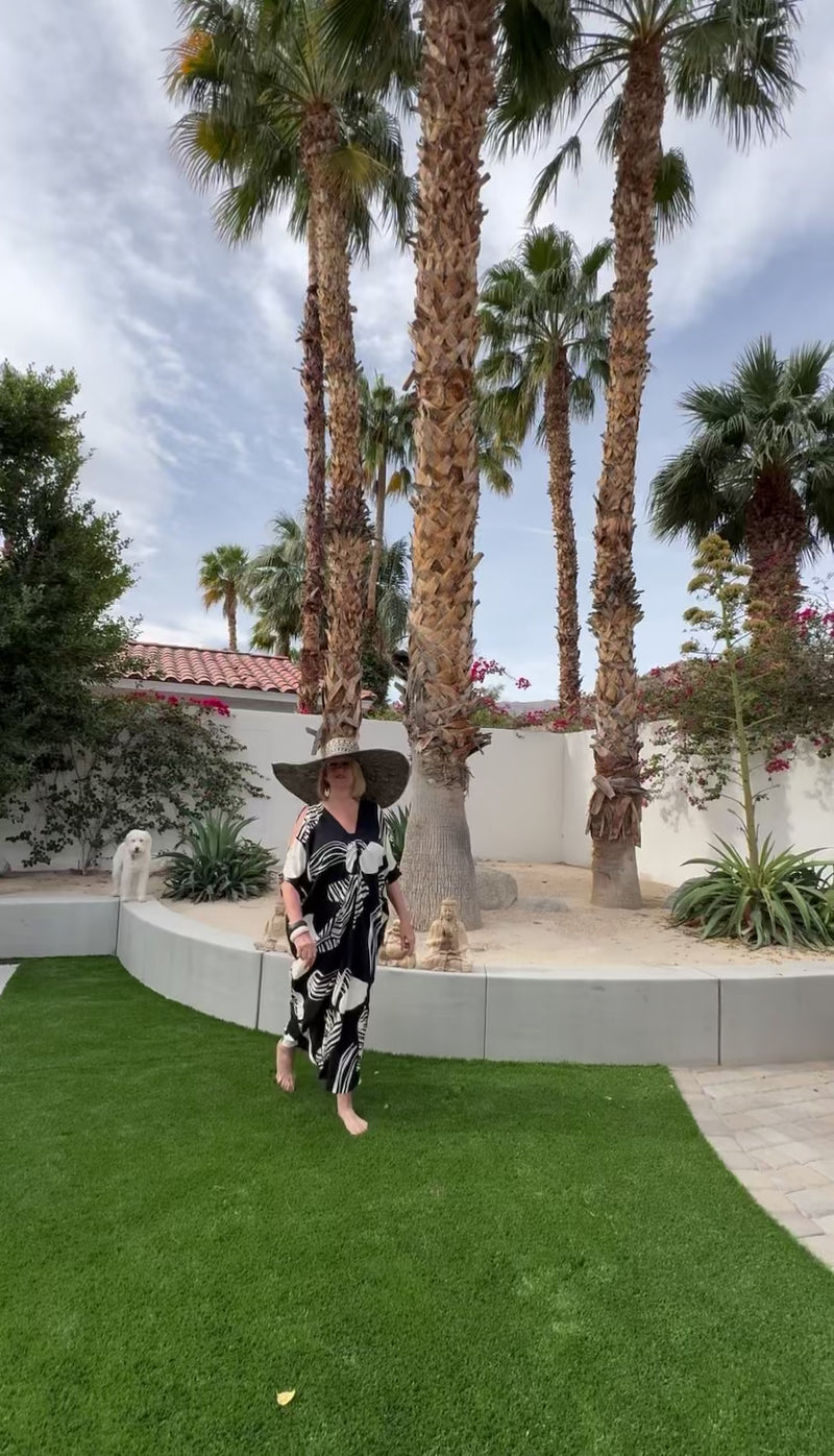 Freya Open Shoulder Caftan