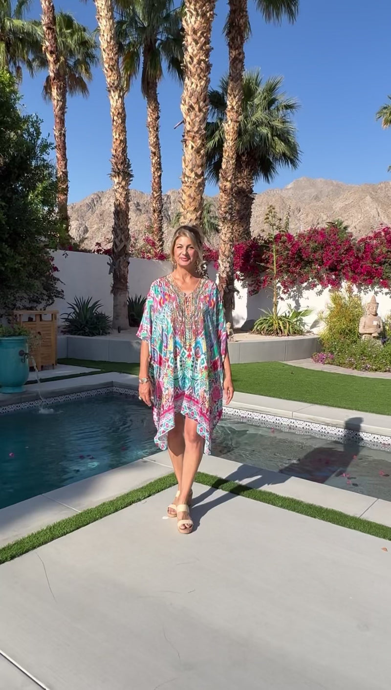 Bombay Jeweled Caftan
