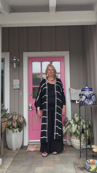 Lana Shell Long Kimono | Shop Bali Queen