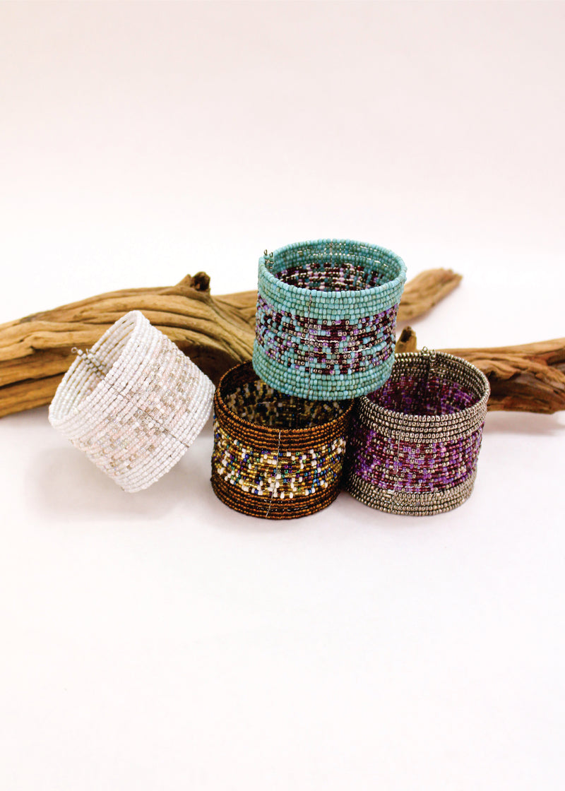 Blurred Lines Beaded Cuff | Shop Bali Queen