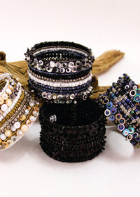 Glitz & Bead Cuff 4-Pack