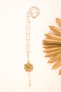 Lotus Pearl Necklace | Shop Bali Queen