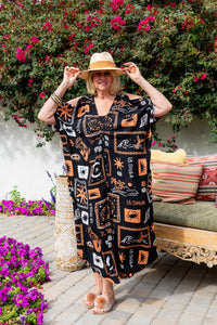 Stella Open Shoulder Caftan | Shop Bali Queen