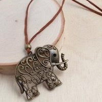 Elephant Adjustable Necklace