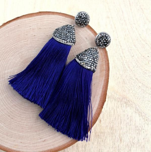 Crystal Triangle Earrings | Shop Bali Queen