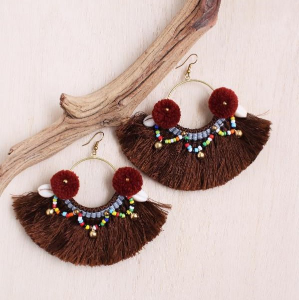 Fiesta Fan Earring | Shop Bali Queen