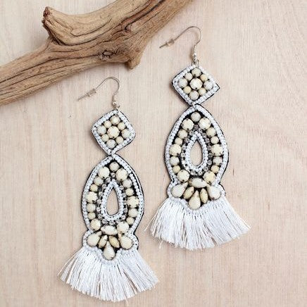 India Teardrop Crystal Earring | Shop Bali Queen