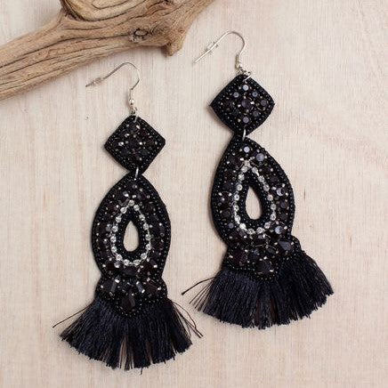 India Teardrop Crystal Earring | Shop Bali Queen