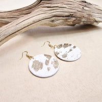 Animal Print Disc Earrings | Shop Bali Queen