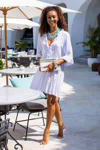Bali Queen, Coco Rose, Resort Wear, Pool Wear, Bathing suit coverup, summer, summer style, block print, bali, travel, boho style, poet tunic