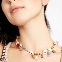 Cowrie and Tassel Choker | Shop Bali Queen
