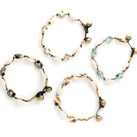 Crystal Cowrie Bracelet 4-Pack