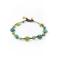 Crystal Flower Anklet 5 Pack | Shop Bali Queen