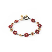 Crystal Flower Anklet 5 Pack | Shop Bali Queen