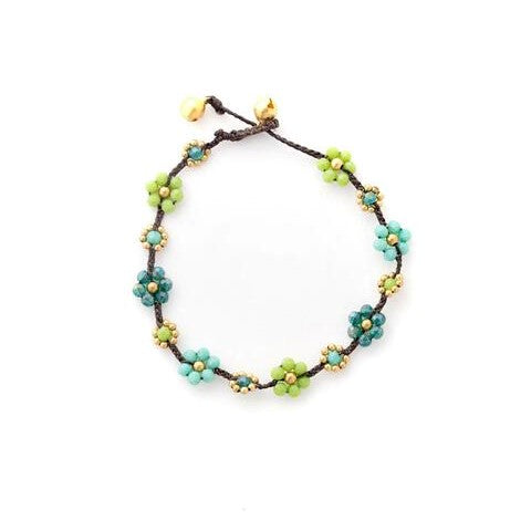 Crystal Flower Bracelet 5-Pack | Shop Bali Queen