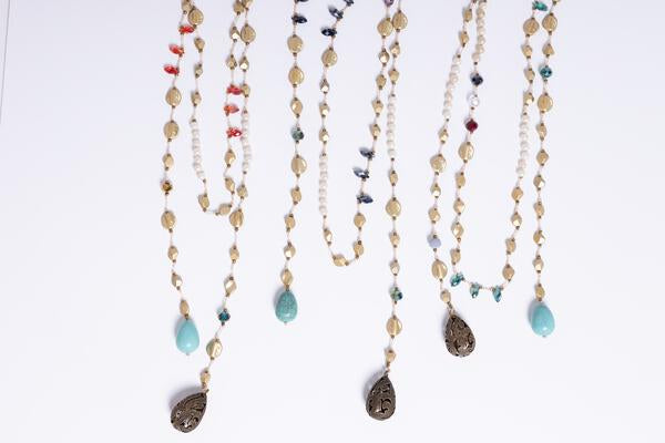 Treasure Chest Lariat Necklace