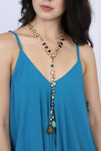 Treasure Chest Lariat Necklace