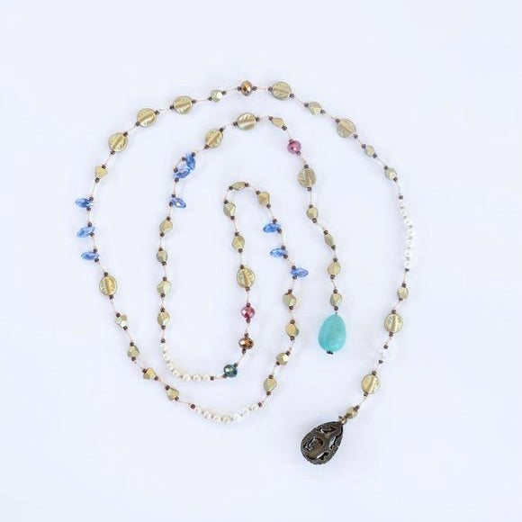 Treasure Chest Lariat Necklace