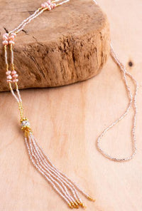 Fresh Water Pearl & Crystal Necklace | Shop Bali Queen