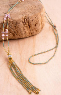 Fresh Water Pearl & Crystal Necklace | Shop Bali Queen