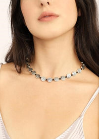 Tribal Sun 17" Alloy Choker / Wrap Bracelet
