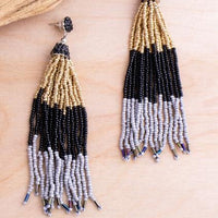 5" Tri Color Earrings