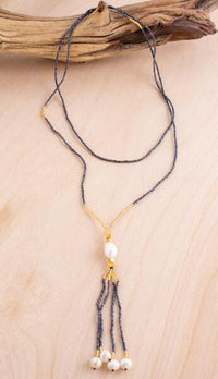 Drops of Pearl Necklace | Shop Bali Queen