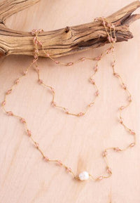 Agate & Pearl Layering Necklace | Shop Bali Queen