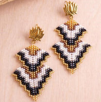 Mumbai Chevron Earrings