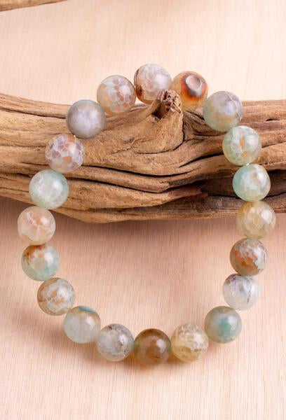 Crystal Stone Stretch Bracelet 8mm | Shop Bali Queen