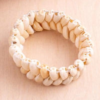 Stacked Shells Bracelet