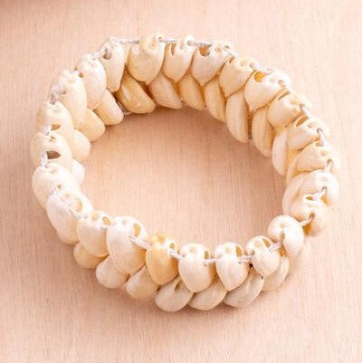 Stacked Shells Bracelet