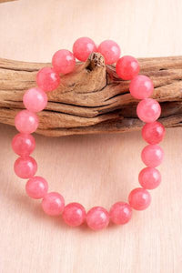 Crystal Stone Stretch Bracelet 8mm | Shop Bali Queen