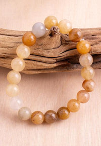 Crystal Stone Stretch Bracelet 8mm | Shop Bali Queen