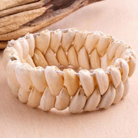 Stacked Shells Bracelet