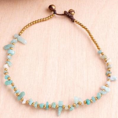 Simply Stones Anklet | Shop Bali Queen