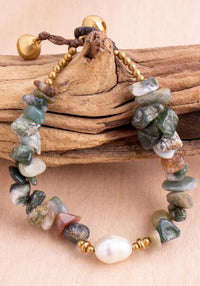 Sandstone Pearl Bracelet | Shop Bali Queen