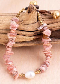 Sandstone Pearl Bracelet | Shop Bali Queen