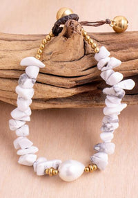 Sandstone Pearl Bracelet | Shop Bali Queen