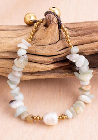 Sandstone Pearl Bracelet | Shop Bali Queen