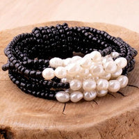 Desert Pearl Stretch Bracelet